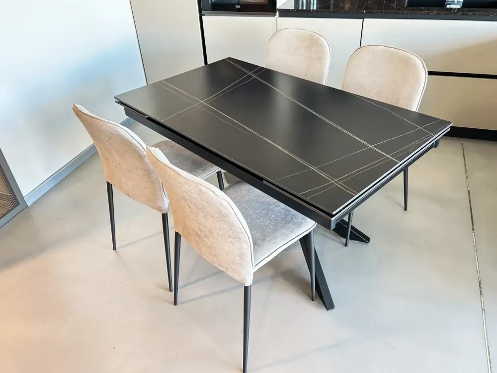 Tavolo rettangolare in ceramica Tavolo allungabile di in Offerta Outlet^Stones Discount