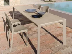 Friulsedie Tavolo rettangolare in ceramica Galileo di in Offerta Outlet- Tavoli