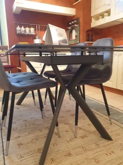 Tavolo rettangolare in ceramica Versus-Musa. in Offerta Outlet.^La Seggiola New