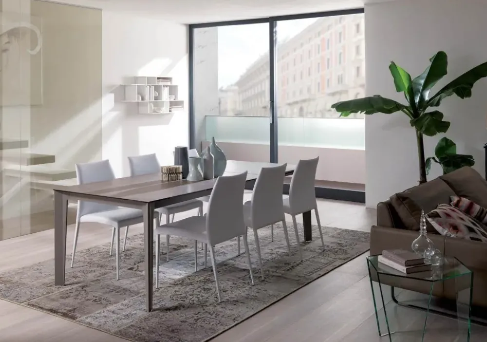 Clearance Tavolo rettangolare in ceramica Opera in Offerta Outlet Tavoli