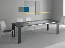 Compar Tavolo rettangolare in ceramica Keram di in Offerta Outlet- Tavoli