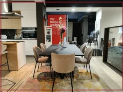 Online Tavolo rettangolare in ceramica Cartesio cs4111-r 200 di in Offerta Outlet Tavoli