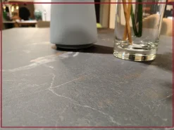 Online Tavolo rettangolare in ceramica Cartesio cs4111-r 200 di in Offerta Outlet Tavoli