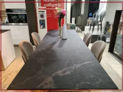 Online Tavolo rettangolare in ceramica Cartesio cs4111-r 200 di in Offerta Outlet Tavoli