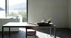 Online Tavolo rettangolare in laccato Sosia in Offerta Outlet Tavoli