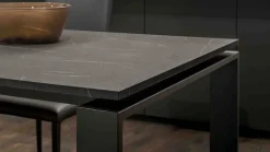 Tavolo rettangolare in laminato Sigma di in Offerta Outlet^Altacom New