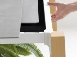 Tavolo rettangolare in laminato Quadro 120 in Offerta Outlet^Point House