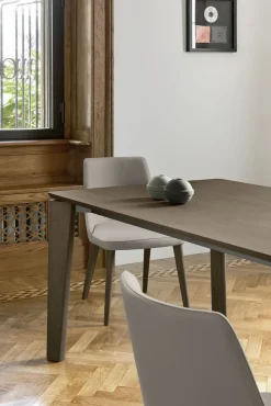 Tavolo rettangolare in legno Desco in Offerta Outlet Tavoli