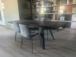 Stones Tavolo rettangolare in legno Scott   in Offerta Outlet- Tavoli