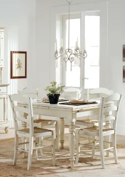 Tavolo rettangolare in legno F300 di in Offerta Outlet^Falegnameria Italiana Clearance