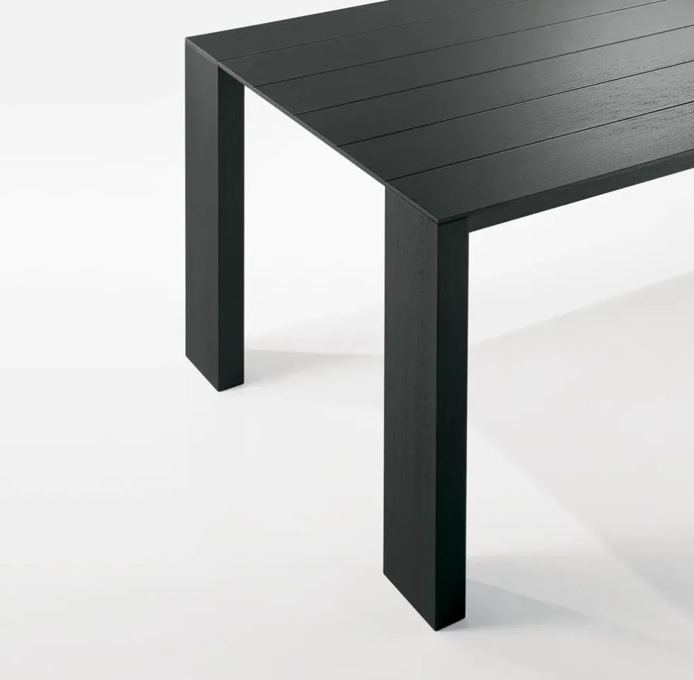 Tavolo rettangolare in legno Simple 200 allungabile in Offerta Outlet^Halifax Online