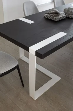 Artigianale Tavolo rettangolare in legno Michelangelo in Offerta Outlet- Tavoli