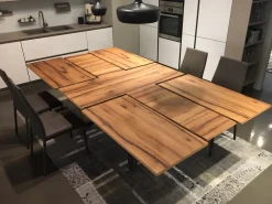 Ozzio Tavolo rettangolare in legno 4x4 di in Offerta Outlet- Tavoli