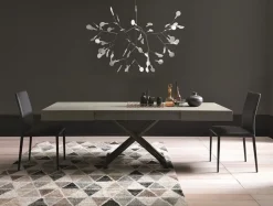 Altacom Tavolo rettangolare in legno Ulisse in Offerta Outlet- Tavoli