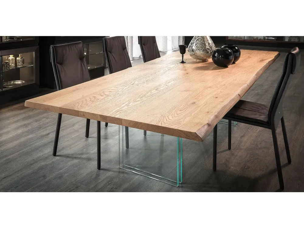 Tavolo rettangolare in legno Ikon di in Offerta Outlet^Cattelan Italia Sale