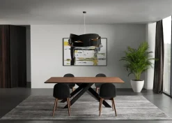 Giessegi Tavolo rettangolare in legno 8054 di in Offerta Outlet- Tavoli