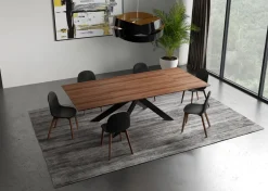 Giessegi Tavolo rettangolare in legno 8054 di in Offerta Outlet- Tavoli