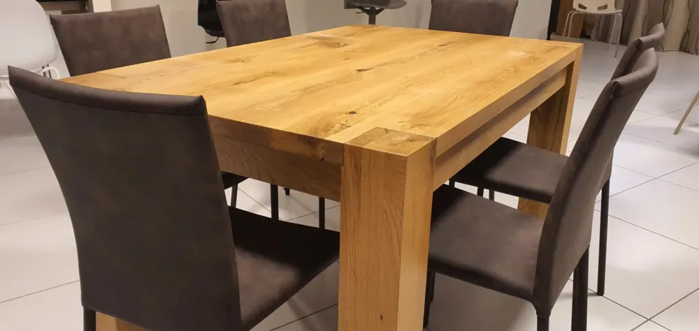 Conarte Tavolo rettangolare in legno Vivido 2 in Offerta Outlet- Tavoli
