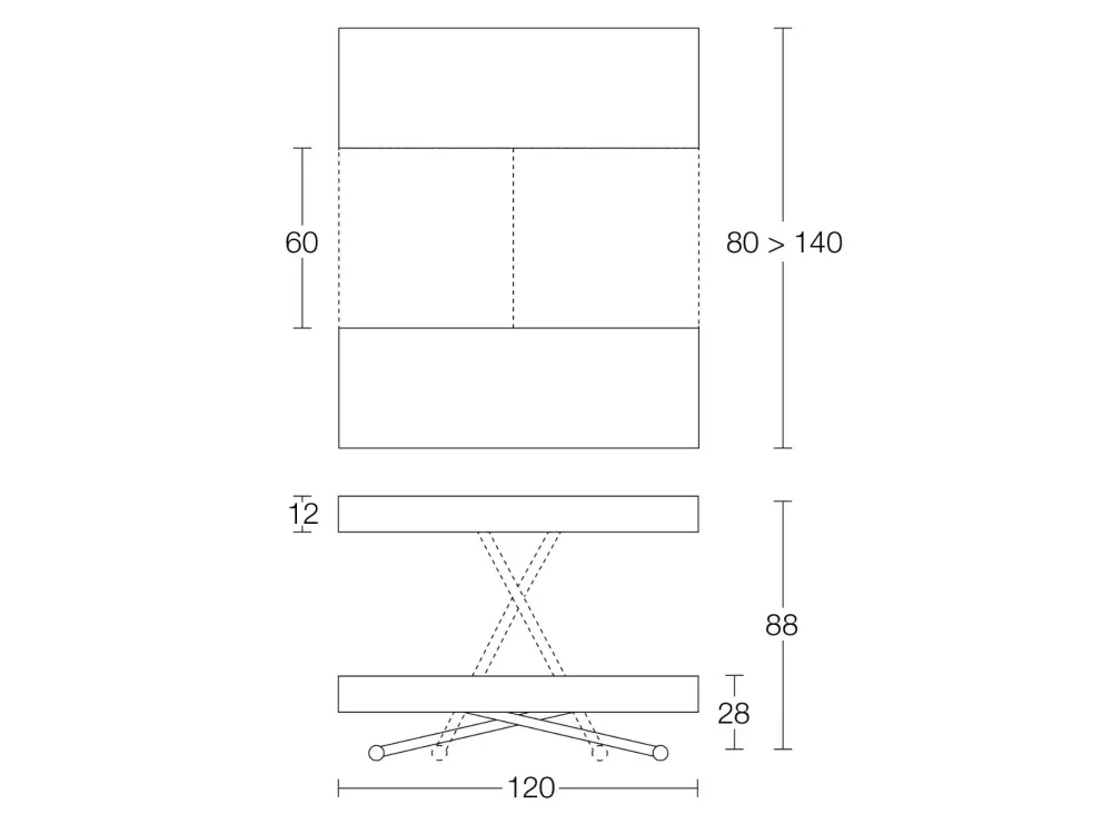 Altacom Tavolo rettangolare in legno Diario di in Offerta Outlet- Tavoli