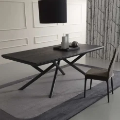 New Tavolo rettangolare in legno Random di in Offerta Outlet Tavoli