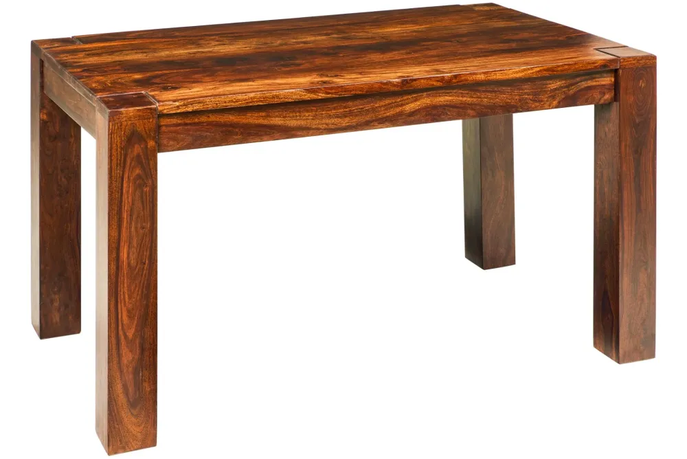 Tavolo rettangolare in legno etnico Perth. Allunghe a scomparsa. Outlet a prezzo scontato.^Outlet Etnico New