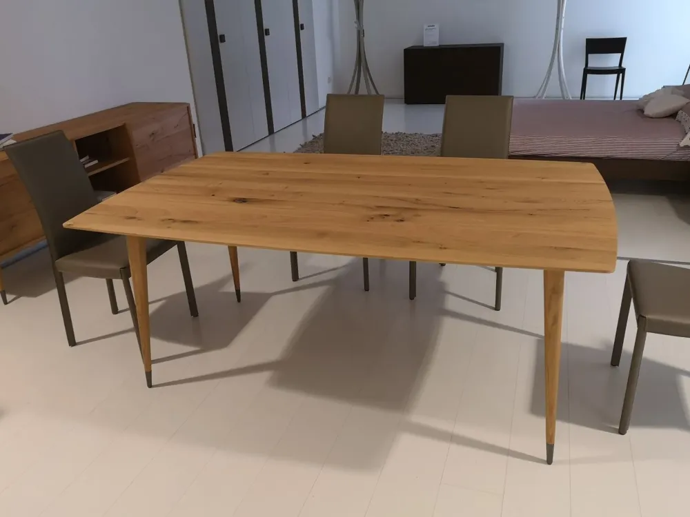 Callesella Tavolo rettangolare in legno Coco' di in Offerta Outlet- Tavoli