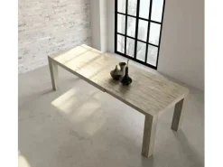 Fratelli Mirandola Tavolo rettangolare in legno Acheo di in Offerta Outlet- Tavoli