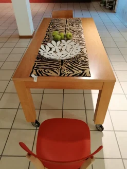 Artigianale Tavolo rettangolare in legno Table in Offerta Outlet- Tavoli