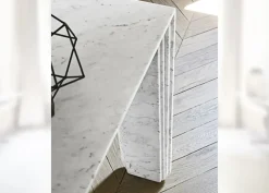 Discount Tavolo rettangolare in marmo Modello corinto di in Offerta Outlet Tavoli