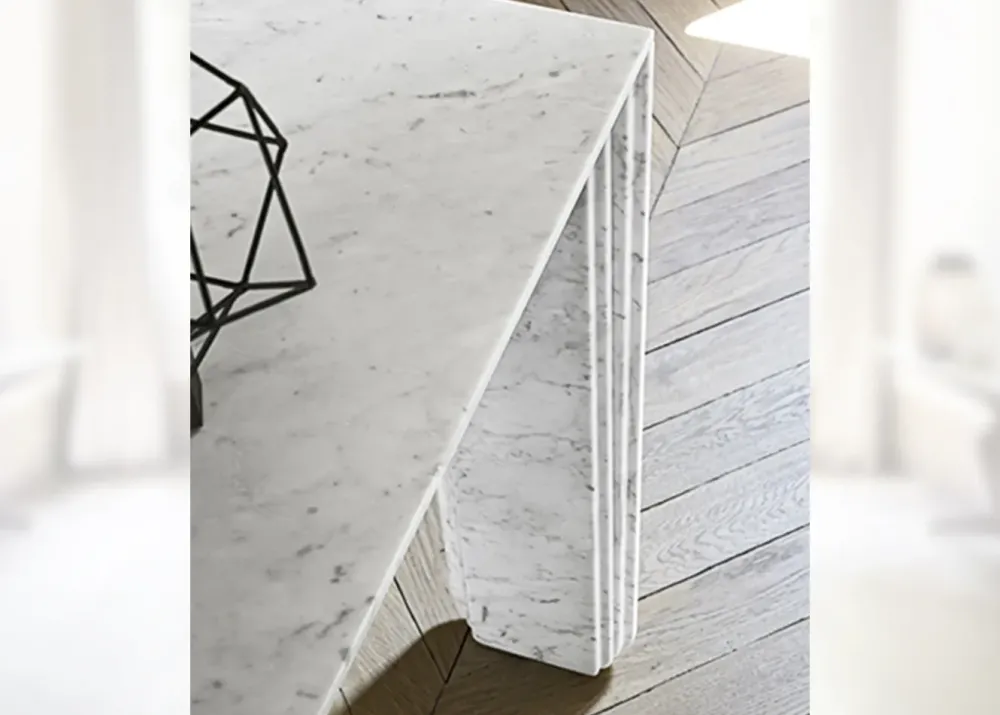 Discount Tavolo rettangolare in marmo Modello corinto di in Offerta Outlet Tavoli