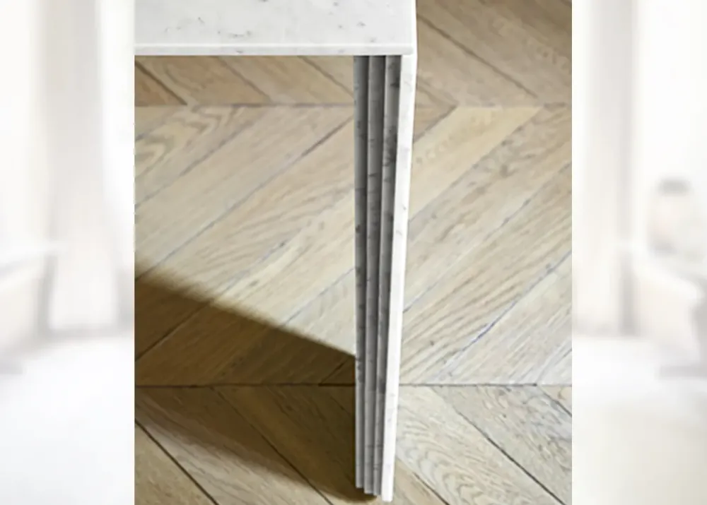 Discount Tavolo rettangolare in marmo Modello corinto di in Offerta Outlet Tavoli