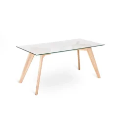 Clearance Tavolo rettangolare in vetro Account in Offerta Outlet Tavoli