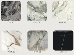 Tavolo rettangolare in vetro Sail di in Offerta Outlet^Sedit Best