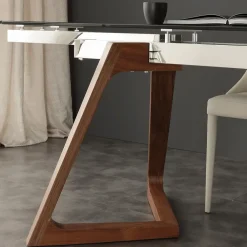 La Seggiola Tavolo rettangolare in vetro Gaudì in Offerta Outlet- Tavoli