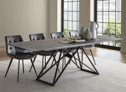 Tavolo rettangolare in vetro Architrave in Offerta Outlet^La Seggiola Outlet