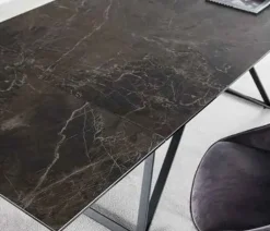 Tavolo rettangolare in vetro Architrave in Offerta Outlet^La Seggiola Outlet