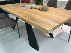 Alta Corte Tavolo rettangolare Metal legno kuba scontato del 23%- Tavoli