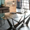 Cattelan Italia Tavolo rettangolare Skorpio di a prezzo riservato- Tavoli