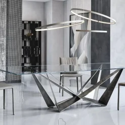 Cattelan Italia Tavolo rettangolare Skorpio di a prezzo riservato- Tavoli