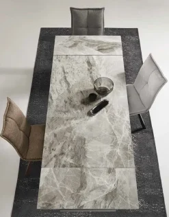 New Tavolo rettangolare Tavolo 3 colori gres porcellanato scontato del 40% Tavoli