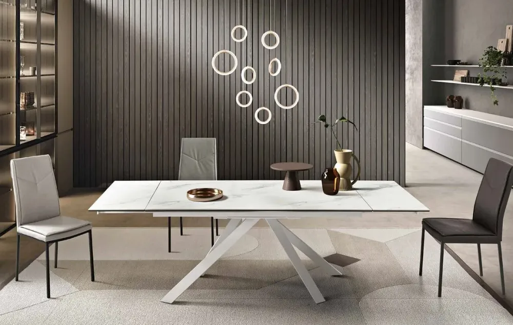 New Tavolo rettangolare Tavolo 3 colori gres porcellanato scontato del 40% Tavoli