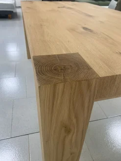 Best Tavolo rettangolare Tavolo rovere pieno allungabile maxi   scontato del 46% Tavoli