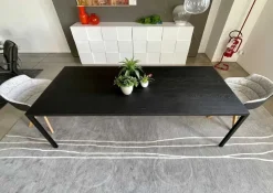 Mdf Tavolo rettangolare Tense material scontato del 43%- Tavoli