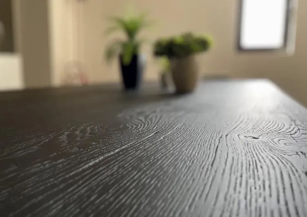 Mdf Tavolo rettangolare Tense material scontato del 43%- Tavoli