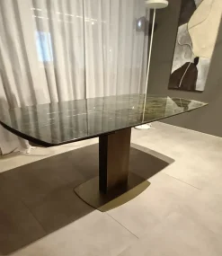 TAVOLO Tavolo allungabile sabino SCONTATO a PREZZI OUTLET^Riflessi New