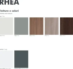 Tavolo riunione Rhea tondo con 4 sedie in legno in Offerta Outlet^Flycom Hot