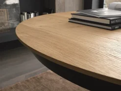 Artigianale Tavolo rotondo allungabile Round  in Offerta- Tavoli