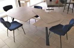 Tavolo rotondo allungabile Convivio^Ozzio