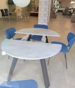 Tavolo rotondo allungabile Convivio^Ozzio