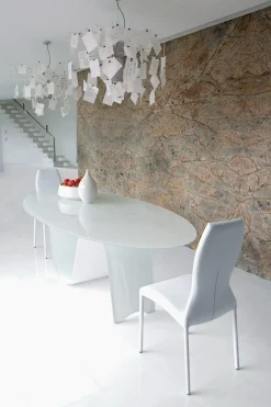 Tavolo rotondo con basamento centrale Infinity scontato^Unico Italia Online